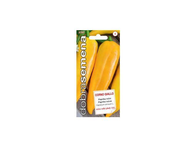 PAPRIKA CORNO GIALLO - zeleninová 30 s