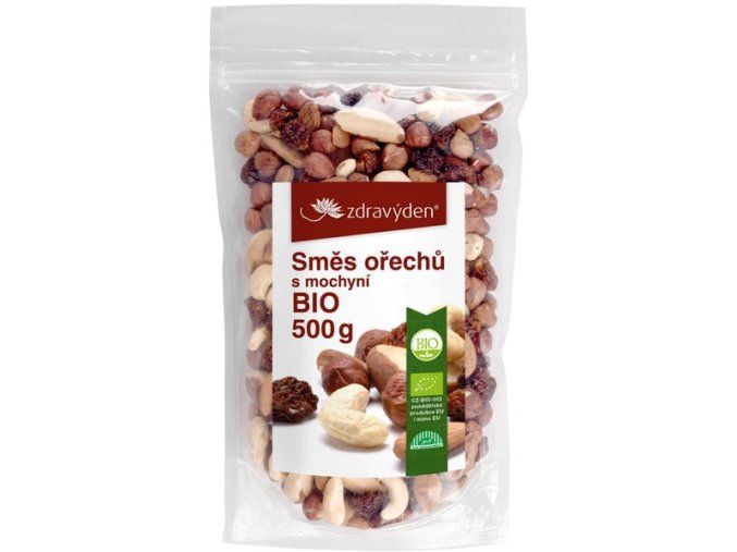 smes orechu s mochyni bio 500g