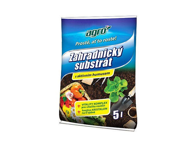 agro zahradnicky substrat 5L