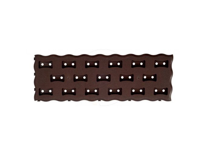 zahonovy chodnik pad tm hnedy 60x20cm 0 95m2