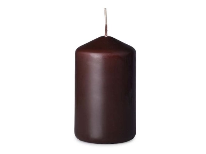 Svíčka BOLSIUS VÁLEC 60 X 120 - HNĚDÁ RAL