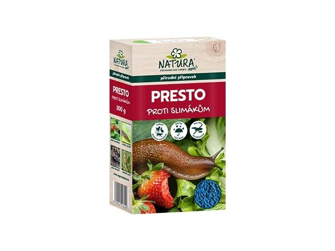 PRESTO - Přírodní přípravek na slimáky a plzáky 300 g