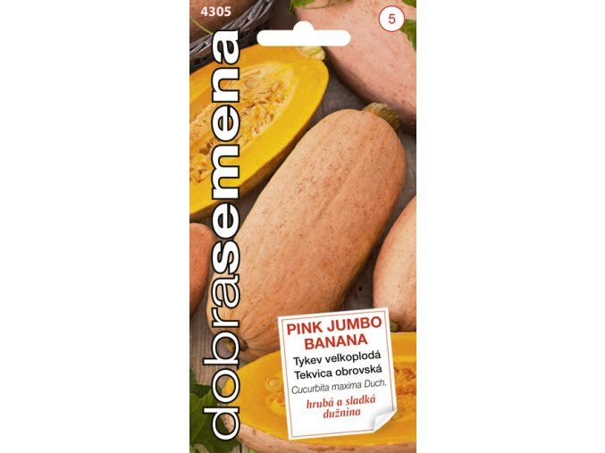TYKEV VELKOPLODÁ PINK JUMBO BANANA