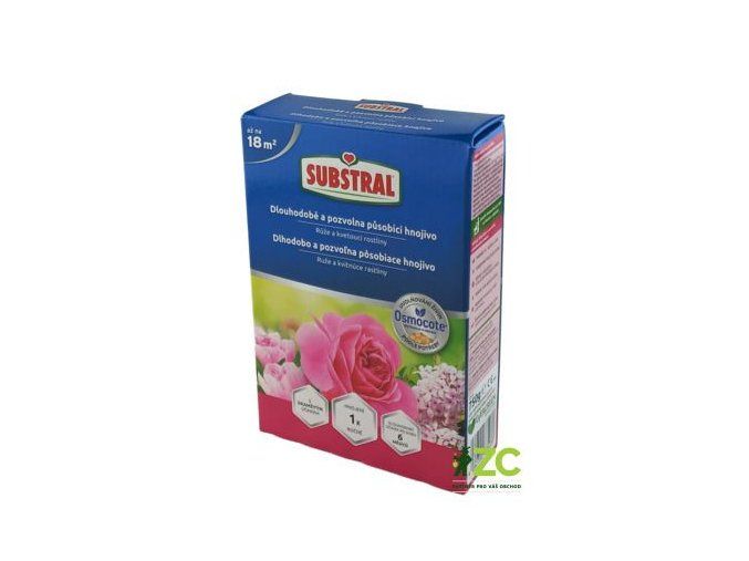 substral osmocote pro ruze a kvetouci rostliny 750 g