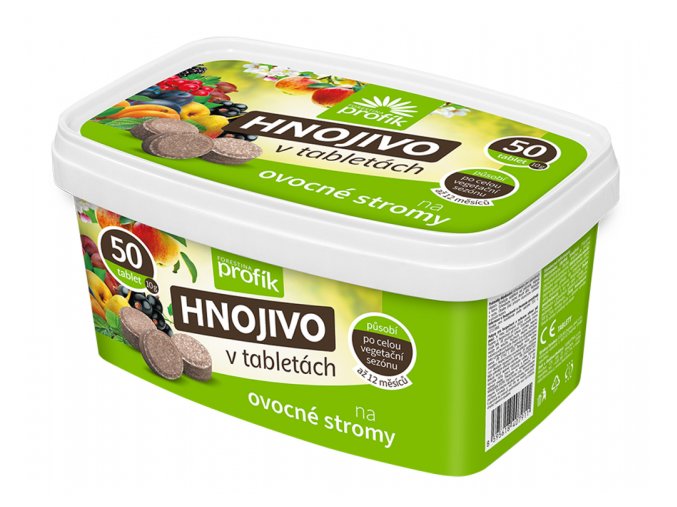 profik hnojivo v tabletach na ovocne stromy 50ks