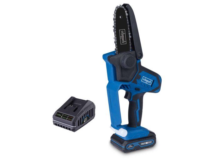 Scheppach C-PS100-X-SET S 20 V IXES aku prořezávací pila + 2Ah baterie + nabíječka 2,4 A