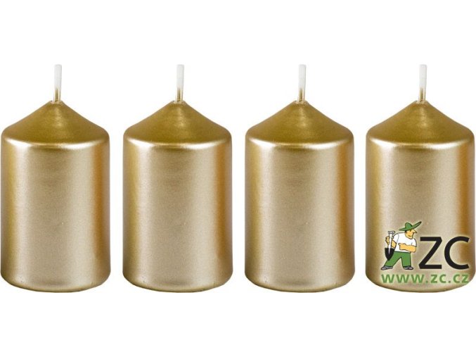 bony-adventni-svicka-bile-zlato--4-ks