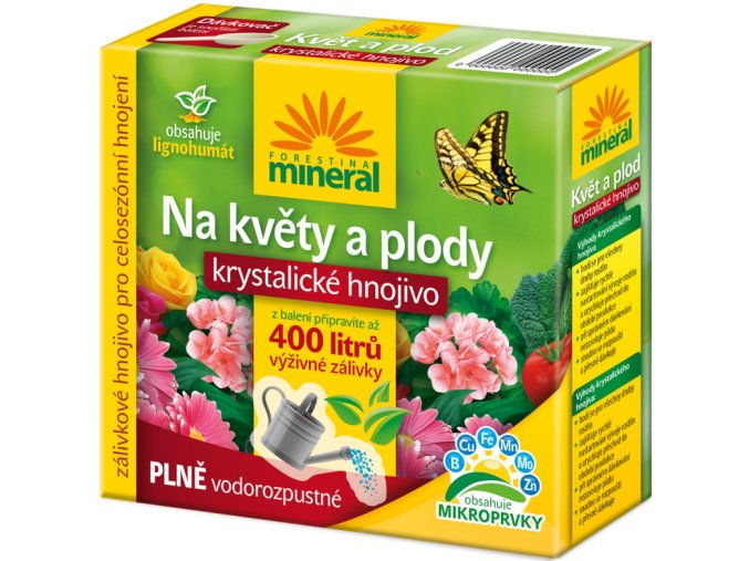 FORESTINA - Mineral krystalické hojivo na květy a plody