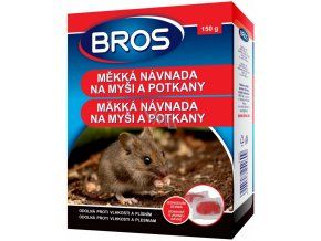 BROS MĚKKÁ NÁVNADA NA MYŠI A POTKANY 150 g