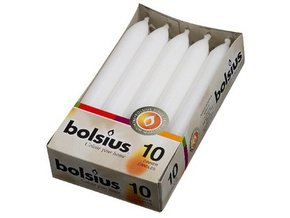 BOLSIUS DOMÁCÍ 10KS 20X170 BÍLÉ SVÍČKY RAL