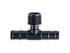 CLABER 91072 - 1/2" T kus s 1/2" šroubením - 2 ks balení