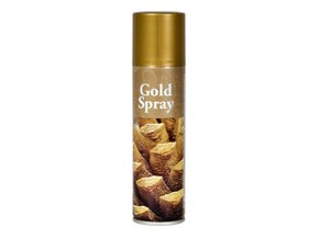 Metalická zlatá barva ve spreji 150 ml - Nc Gold