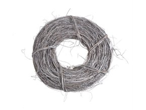 venec prirodni z barveneho prouti 25 cm