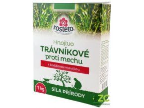 rosteto hnojivo s cedicovou mouckou travnikove proti mechu 1kg