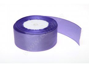 Stuha saténová 4 cm x 23 m - fialka