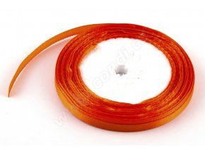 stuha satenova 0 65 cm x 23 m oranzova