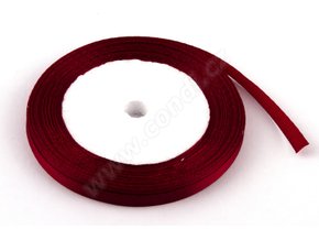 stuha satenova 0 65 cm x 23 m bordo