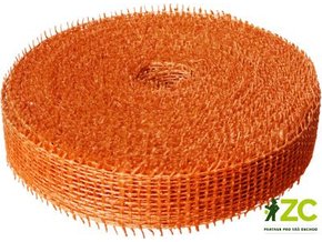 jutova stuha 4 cm x 25 m oranzova
