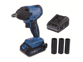 Scheppach BC-IW350-X-SET S 20 V IXES aku rázový utahovák + 2Ah baterie + nabíječka 2,4 A