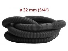 Bazénová hadice -  černá 5/4" 32 mm 1.1 m díl
