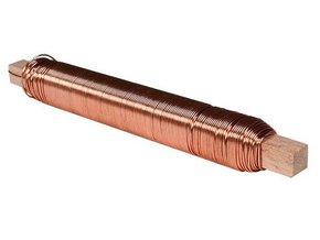 Vázací drátek - 0,65 mm, 0,1 kg, poměděný