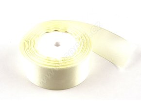 Stuha saténová 4 cm x 23 m - šampaň