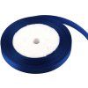 stuha satenova 1 cm x 23 m modra
