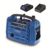 Scheppach Air Force 6-SET S hybridní kompresor (20 V IXES aku, 12 V, 230 V) + 2Ah baterie + nabíječka 2,4 A