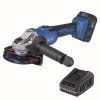 Scheppach C-AG125-X-SET L 20 V IXES aku úhlová bruska + 4Ah baterie + nabíječka 2,4 A